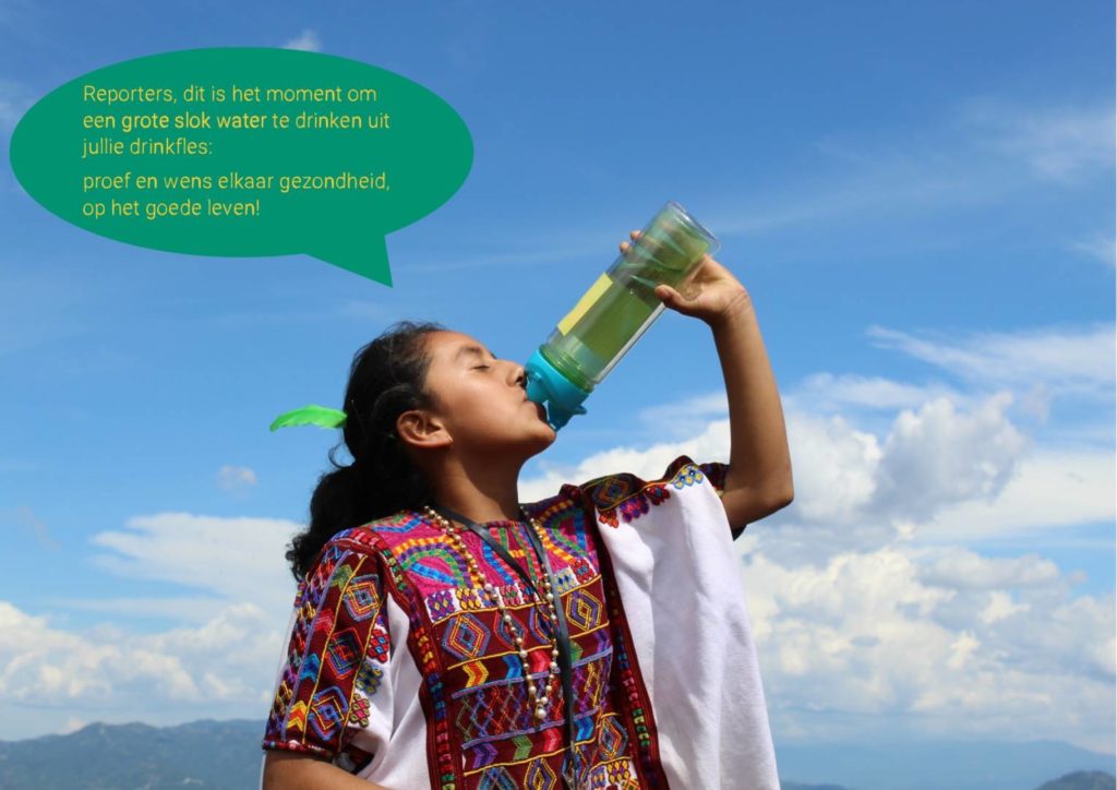2. drink water